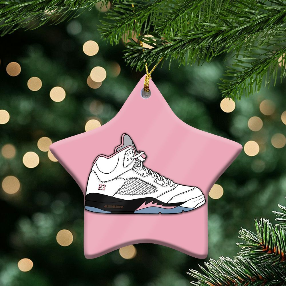 Retro 35th Anniversary 5s Ceramic Ornaments