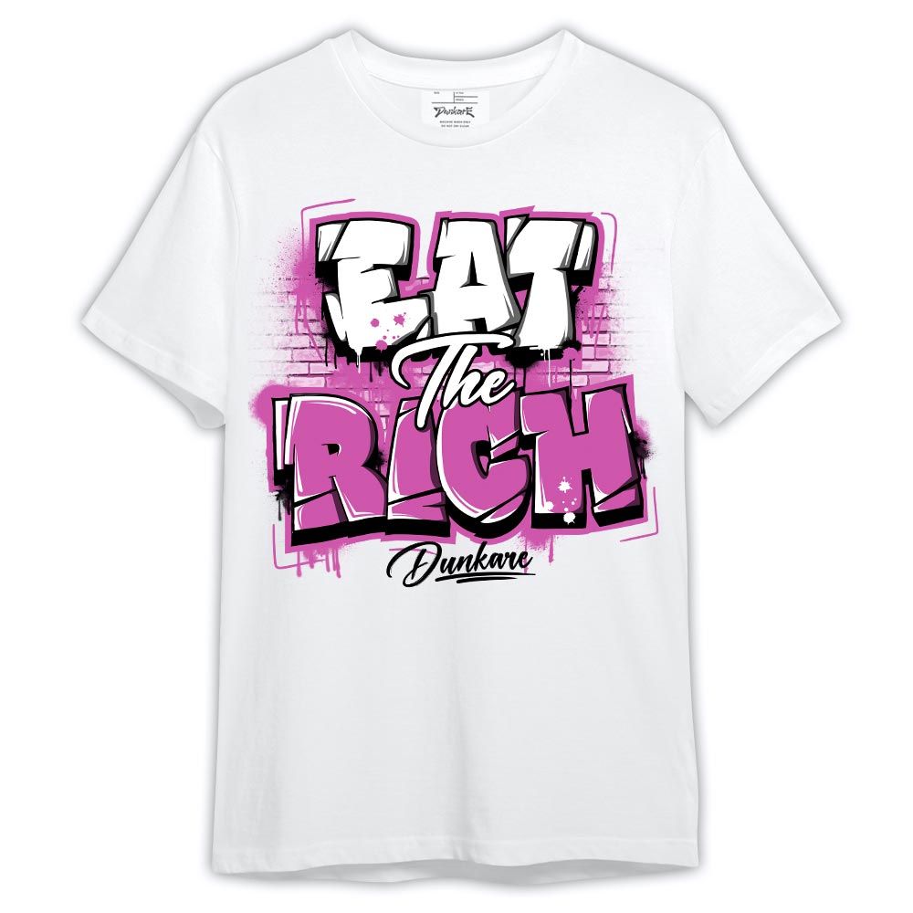Shirt To Match Hyper Violet 4s - Graphic Eat The Rich Shirt Outfit