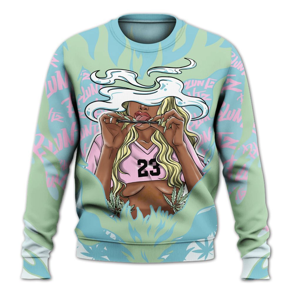 Sweatshirt To Match SB Dunk Low Visty - Bluntz Burnz Graphics All Over Print