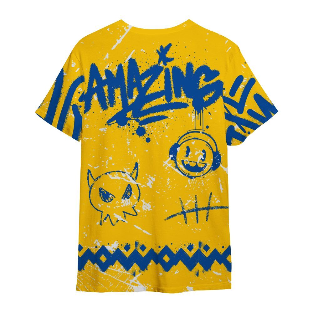 Shirt To Match High Laney 1s - Friday Sneaker Crayon All Over Print
