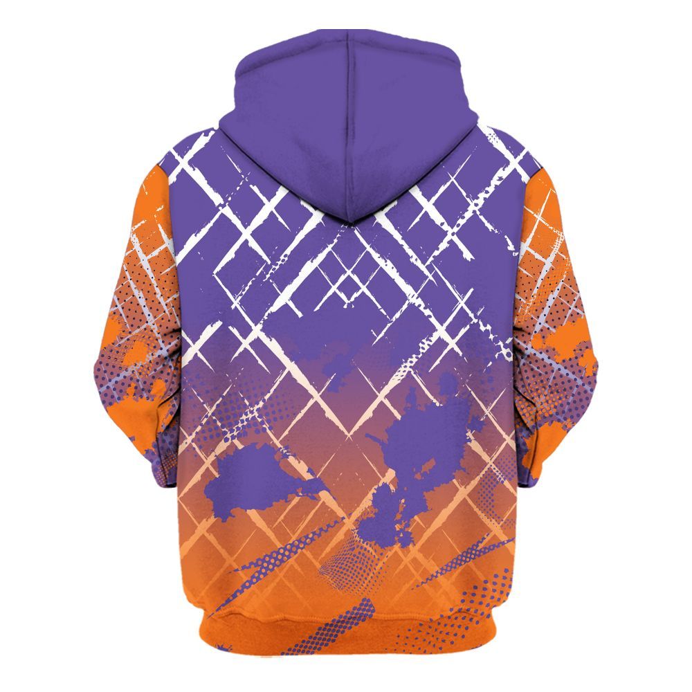 Hoodie To Match Air Max Waffle SP Voltage Purple - Halftone Stand Business Dripping All Over Print