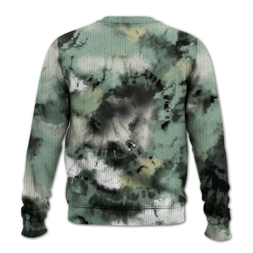 Knitted Sweater To Match Joins Year Of The Snake 5s - SNEAKER Girl Money Drip Tie Dye