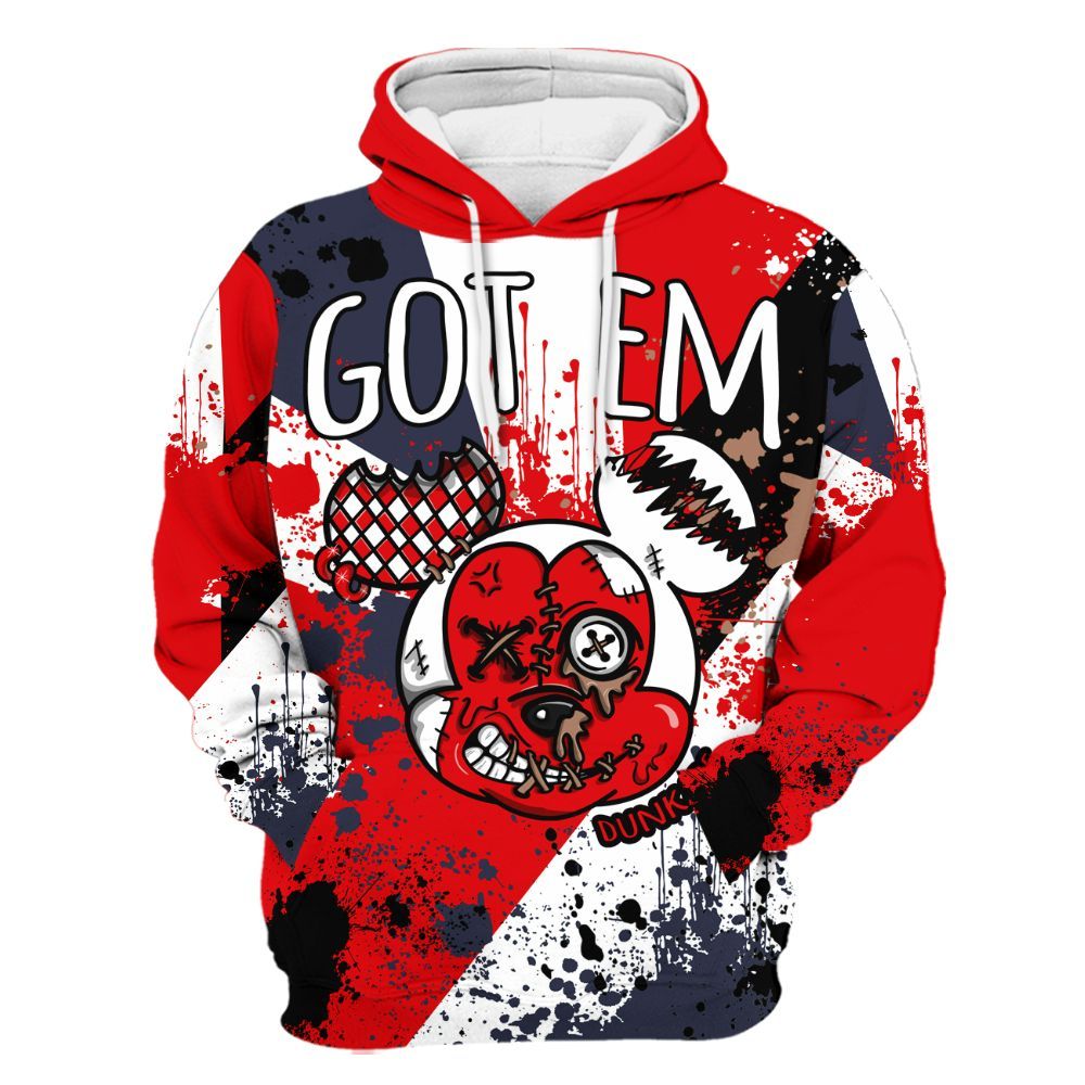 Hoodie To Match Low OG Howard Bison 1s - Got Em Drip All Over Print