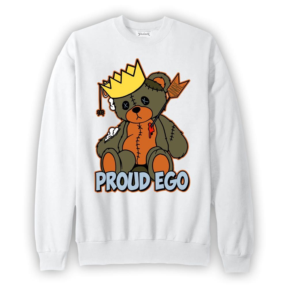 Sweatshirt To match Sweatshirt Ego Bear, Olive 5s, To Match Sneaker Olive 5s DNY