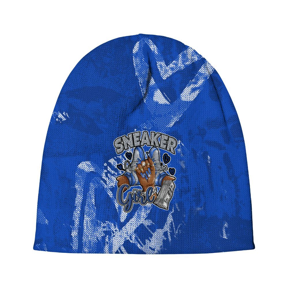Beanie Hat To Match Air Foamposite One Royal - Sneakerz Girlz Heart Grunge Graphic