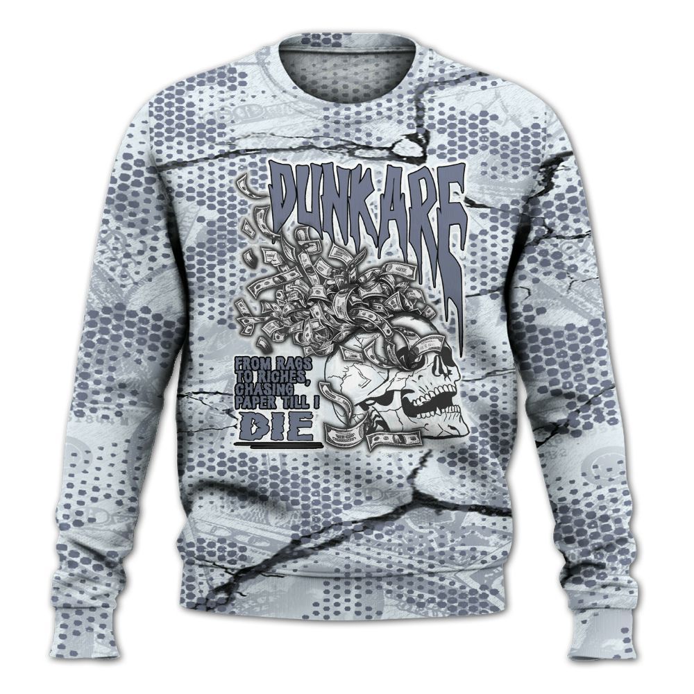 Sweatshirt To Match Air Foamposite Jin Kazama - From Rags To Riches All Over Print