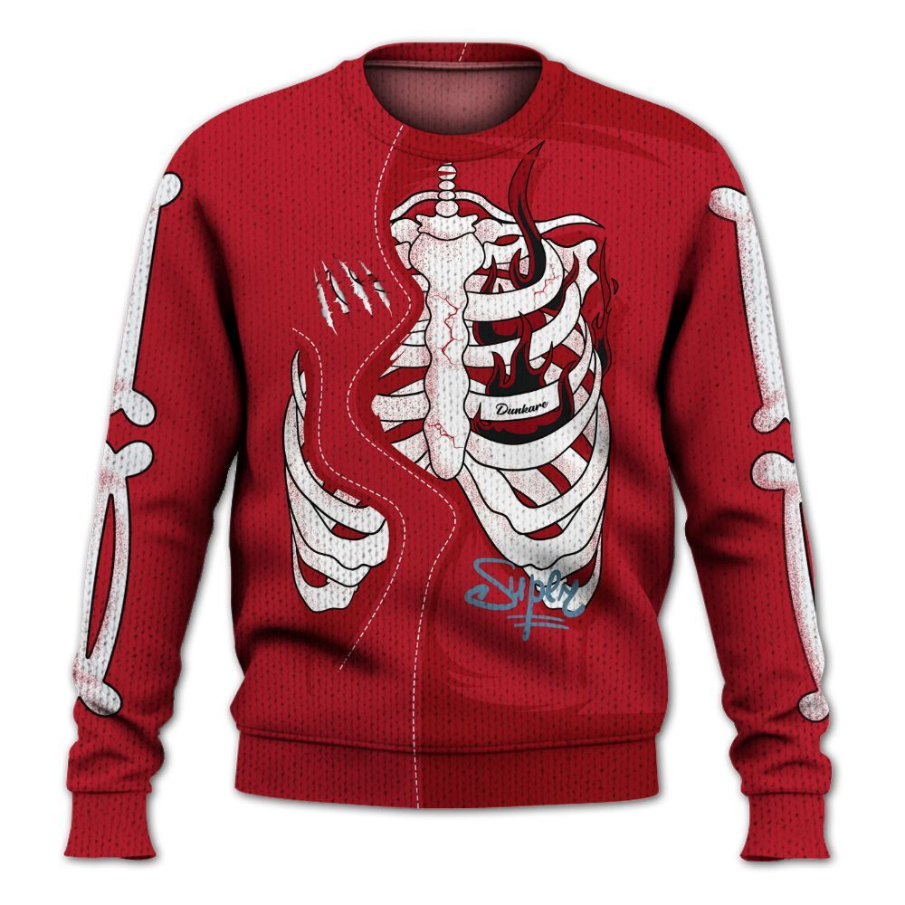 Knitted Sweater To Match Retro Raging Bull 5s - It's The Kick For Me