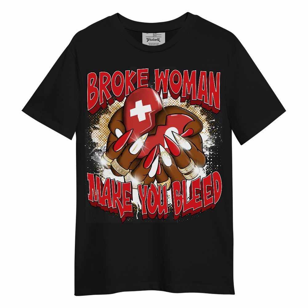Shirt To Match Scoot Zeros Retro Portland - Broke Woman Heart Retro Unisex Shirt