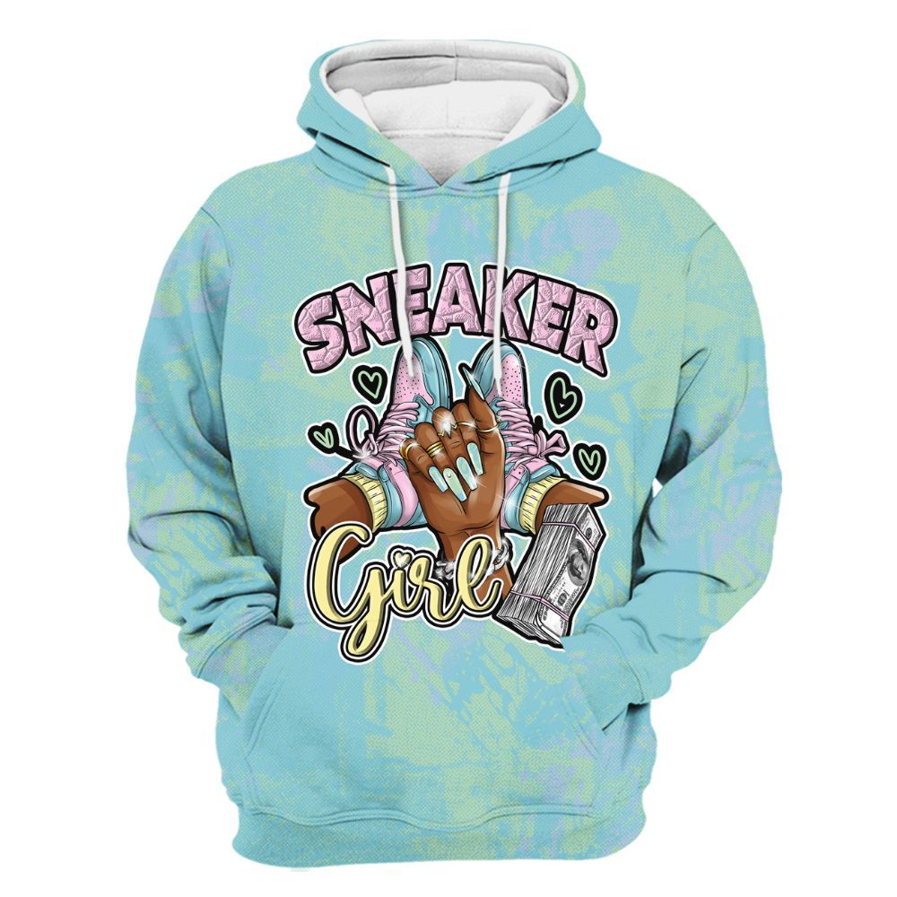 Hoodie To Match SB Dunk Low Visty - Sneakerz Girlz Heart Grunge All Over Print
