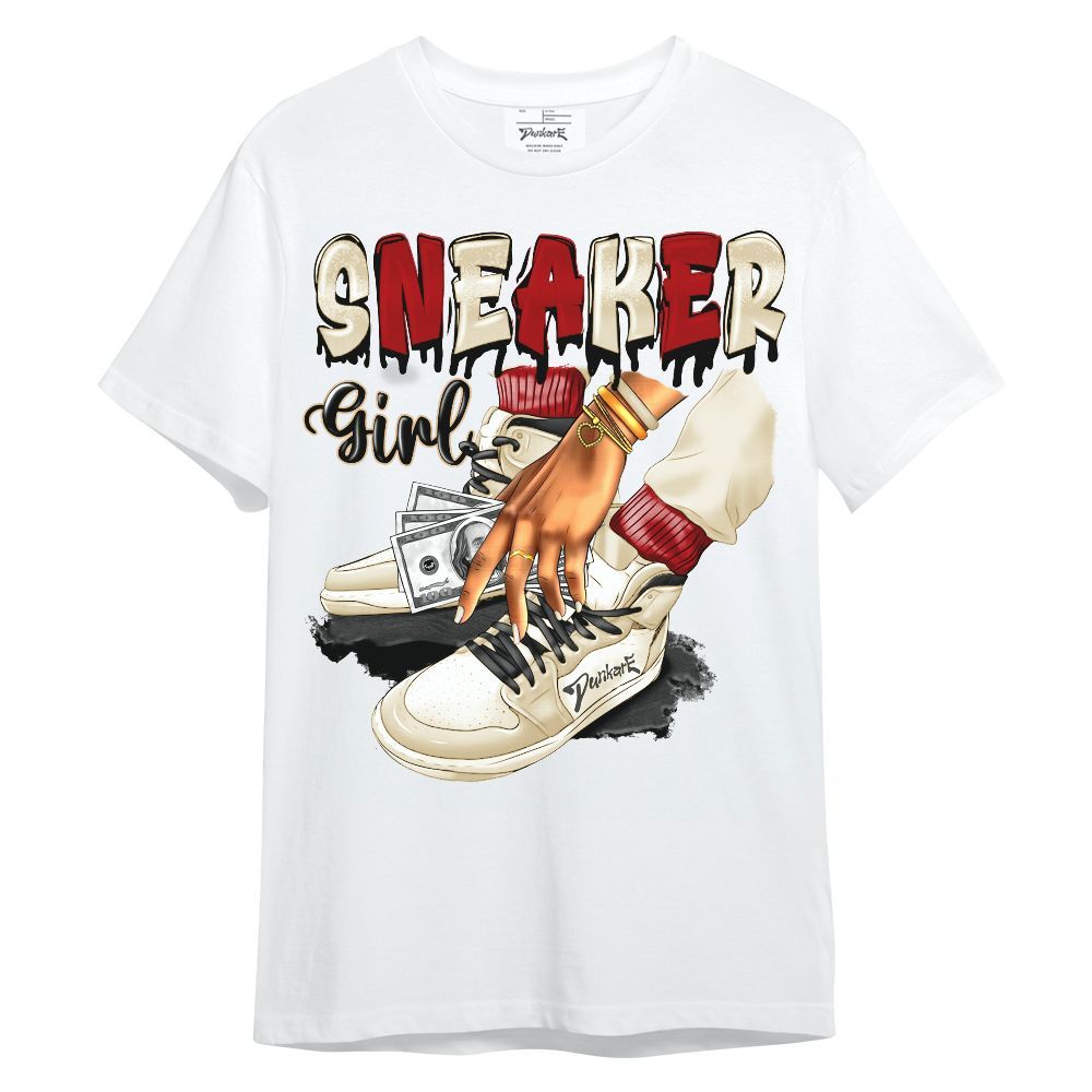 Shirt To Match Dunk Low Strawberry Waffle - SNEAKER Girl Money Drip Unisex Shirt
