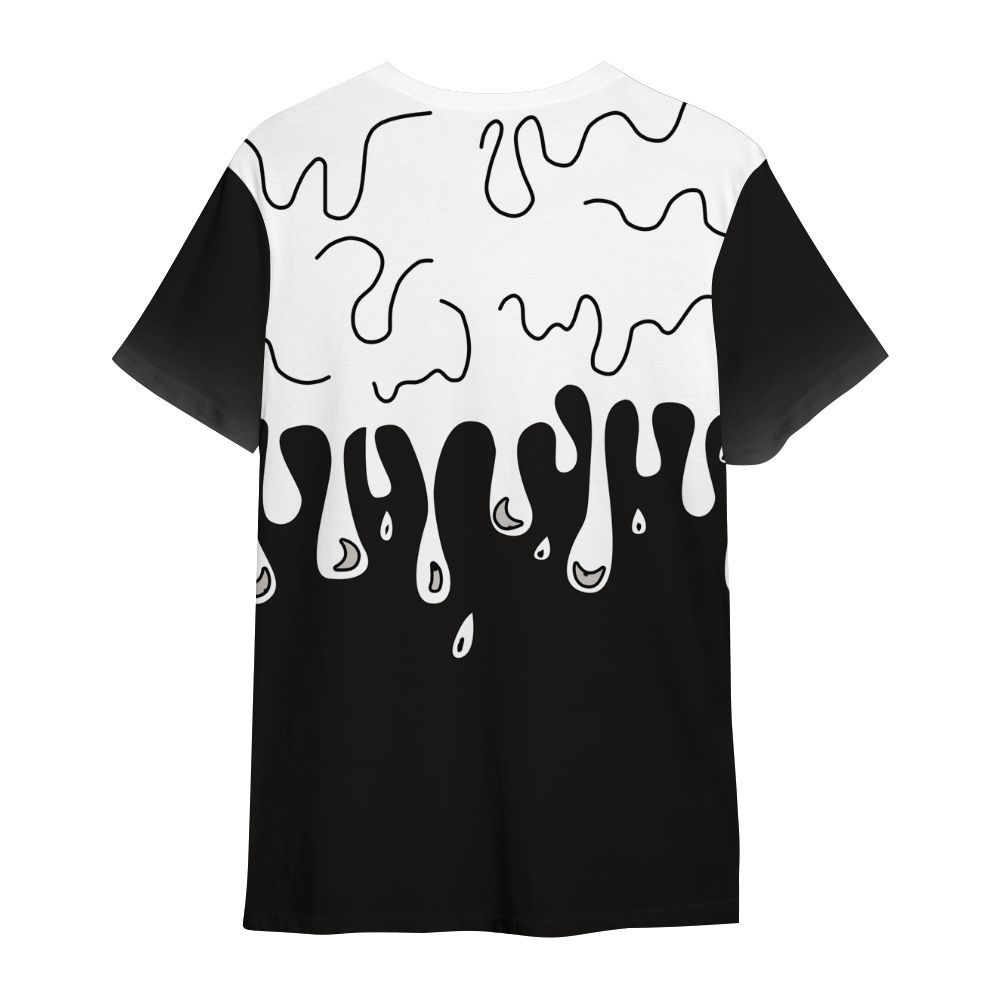 Shirt To Match Retro Reverse Metallic 5s - Trust No One Drip Graphic All Over Print