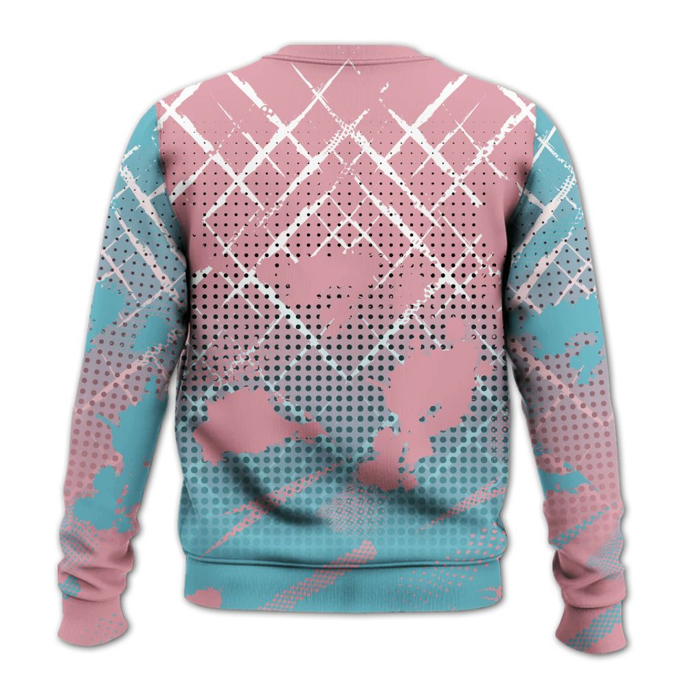 Sweatshirt To Match Doernbecher 6s - Halftone Stand Business Dripping All Over Print