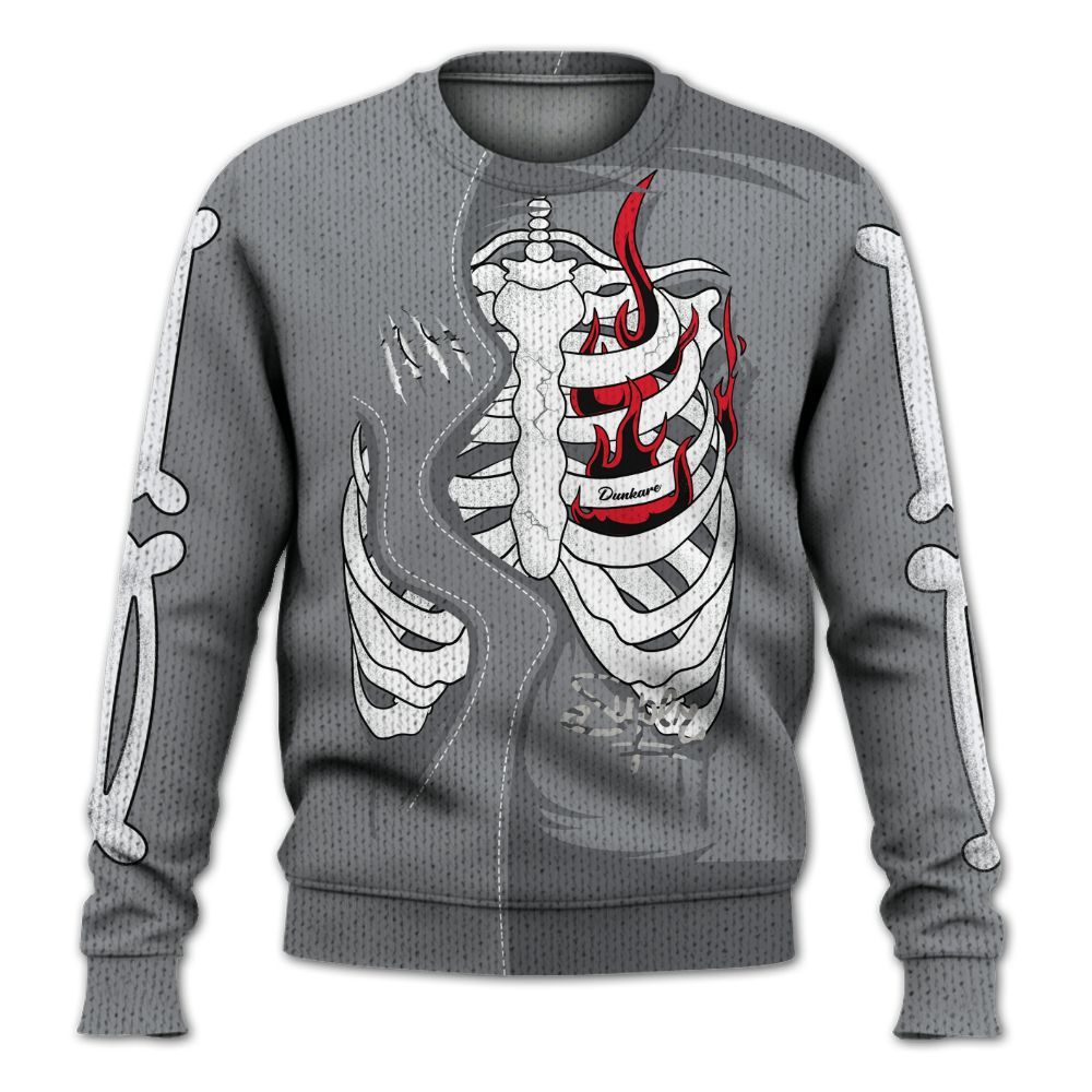 Knitted Sweater To Match Black Cement 3s - It's The Kick For Me