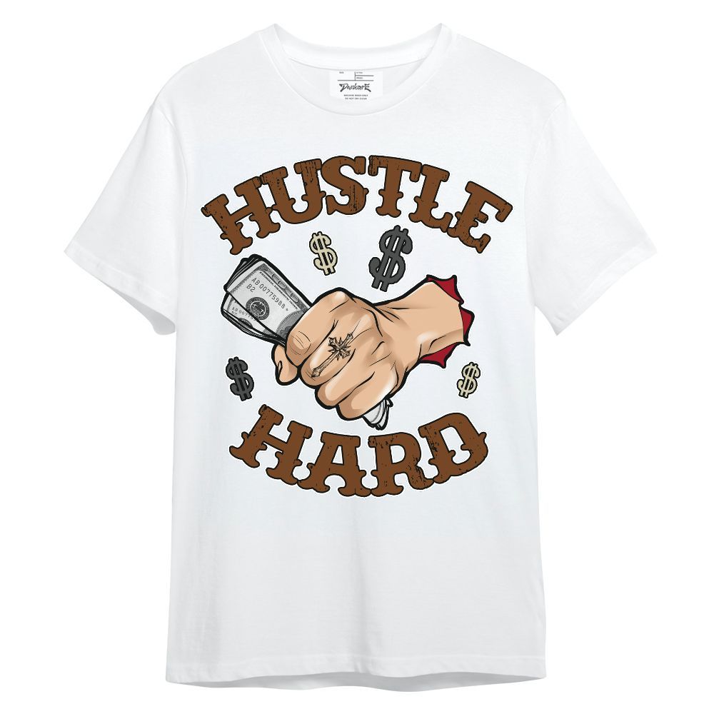 Shirt To Match Archaeo Brown 5s - Hustles Hard! Unisex Shirt