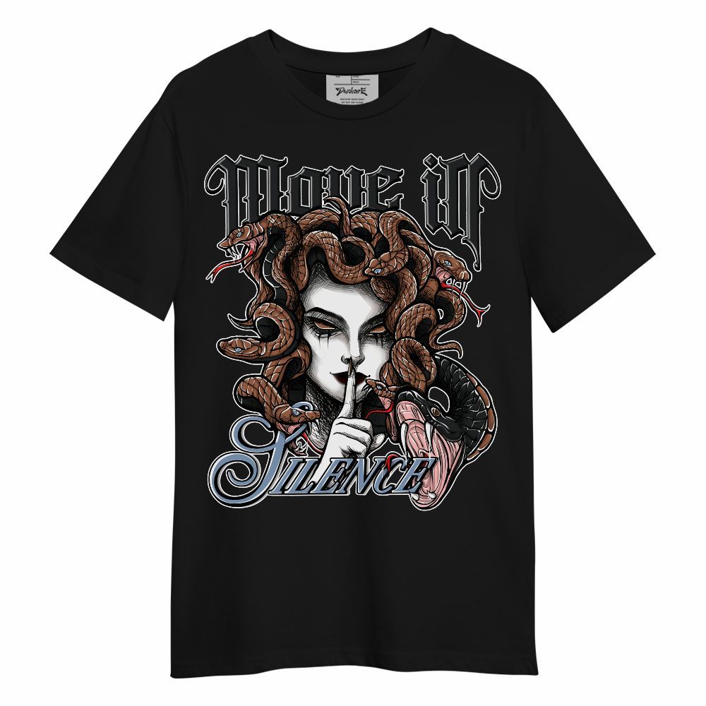 Shirt To Match Air Foamposite Metallic Copper - Girl Move In Silence Graphic