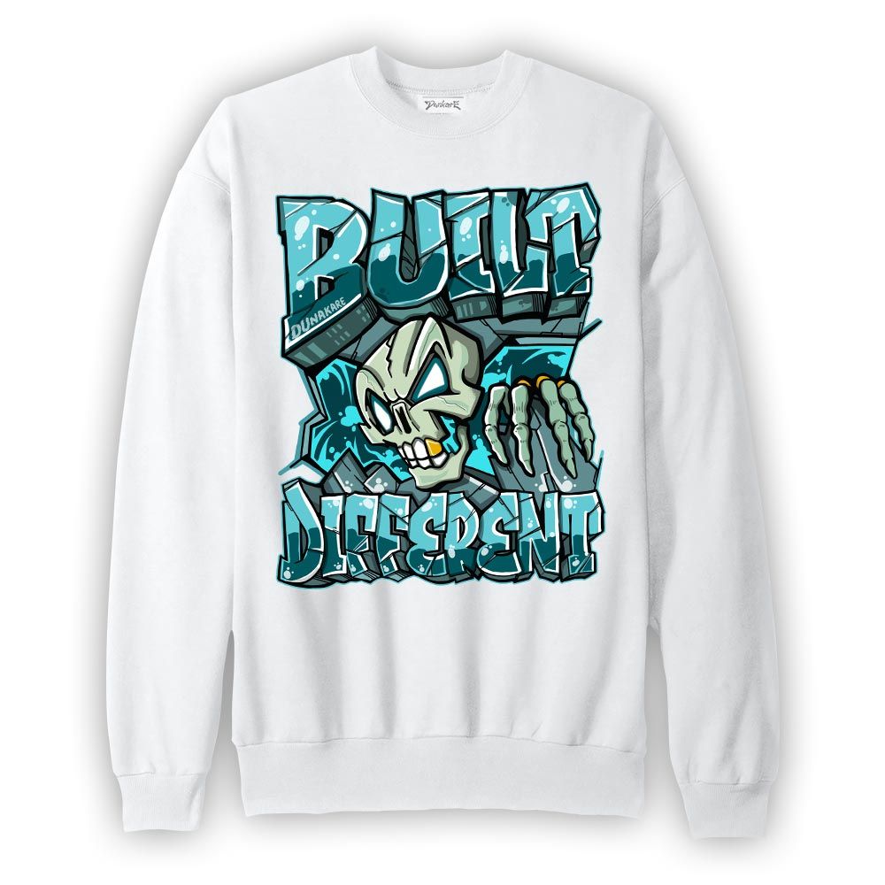 Sweatshirt To match Oxidized Green 4s Sweatshirt - Built Different Graphic Graphic
