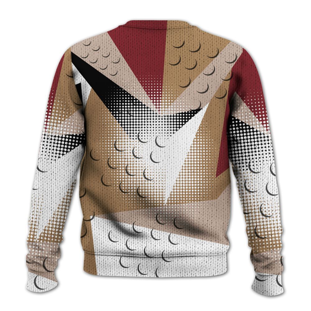 Knitted Sweater To Match Kobe 4 Gold Medal - Poly Custom Name Number 23 5s