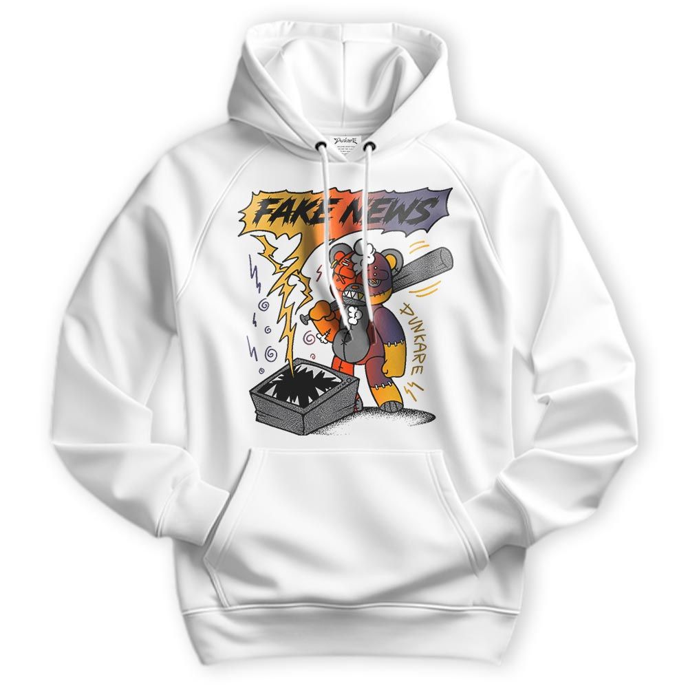 Sweatshirt To Match Rio 3s Hoodie - False News Hugz Hoodie Unisex