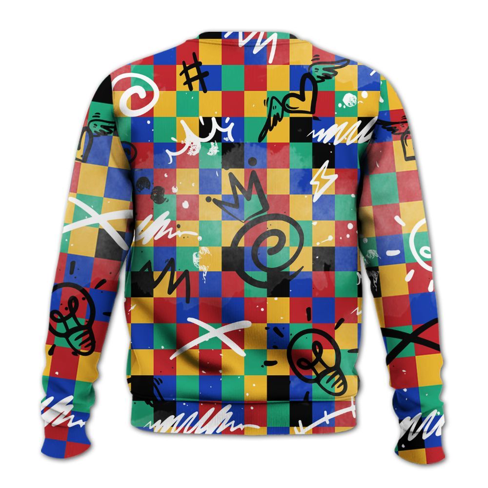 Sweatshirt To Match Air Rainbow Weave - Drip Been Di2ferent All Over Print