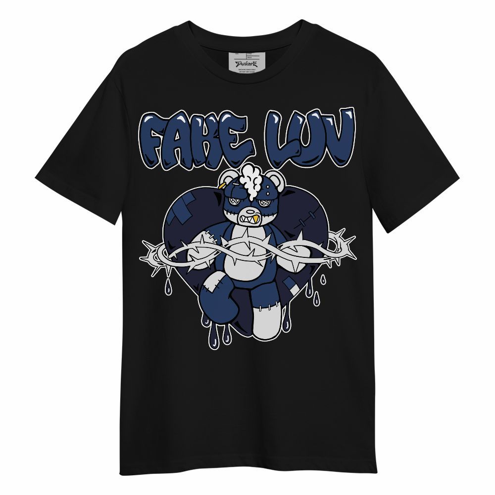 Shirt To Match Low 85 Metallic Blue 1s - False Romance Hugz Unisex Shirt