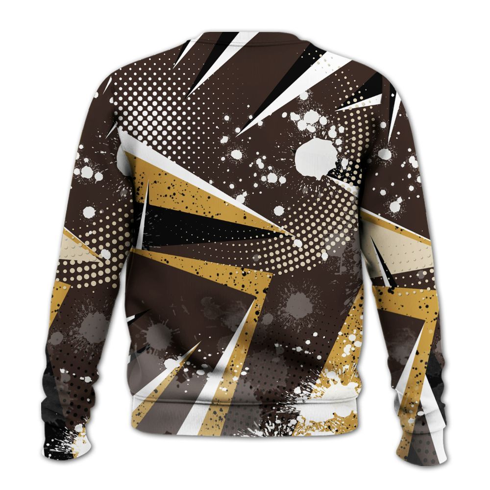 Sweatshirt To Match 2025 Retro Earth 5s - Poly Trust No One Dripping All Over Print