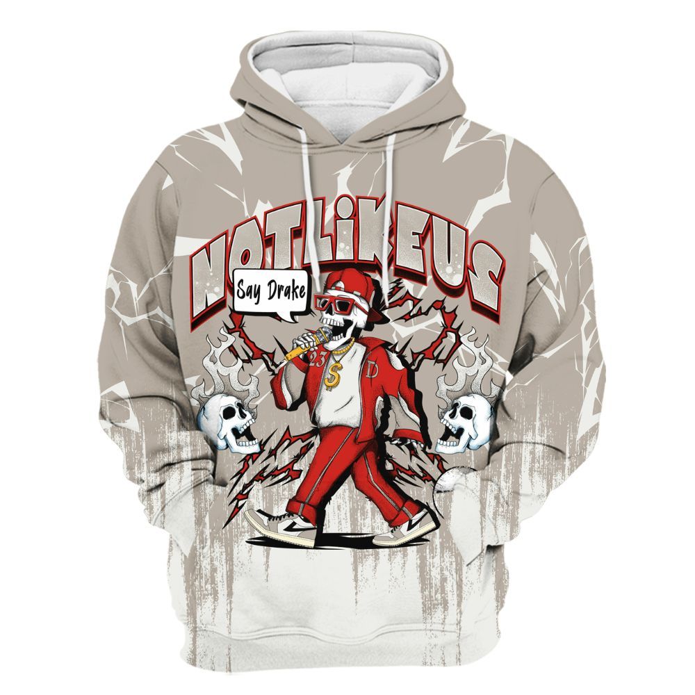 Hoodie To Match Low OG Phantom 1s - Don't Like Us All Over Print