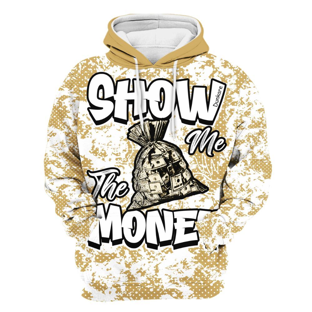 Hoodie To Match Craft Paris 6s - Show Me The Money Retro All Over Print