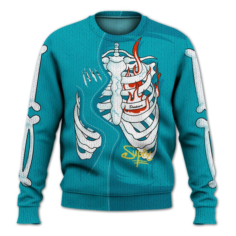 Knitted Sweater To Match Dunk Low KD 17 N7 - It's The Kick For Me