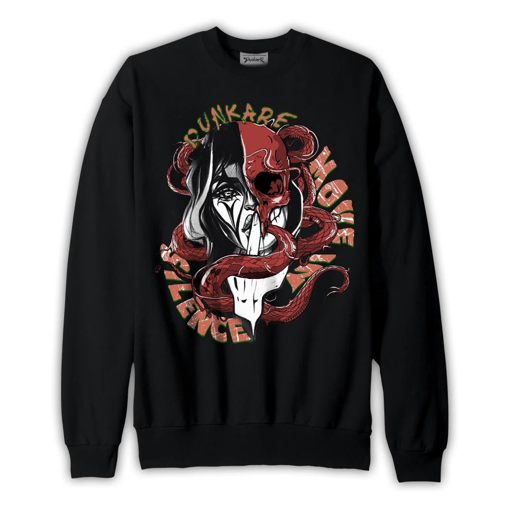Sweatshirt To match Dune Red 13s Sweatshirt - Move In Silence Graphic