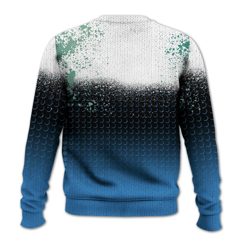 Knitted Sweater To Match Low Carolina 17s - Halftone Time Is Money