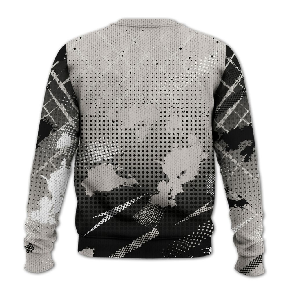 Sweater To Match The Classic 40s - Halftone Stand Business Dripping Graphic