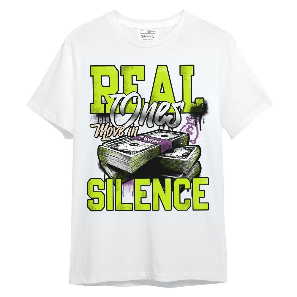 Shirt To Match GS Black Barely Volt 11s - Move In Silence Money Graphic