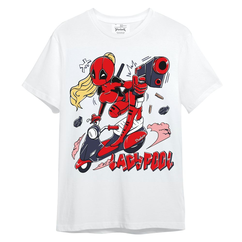Shirt To Match Low OG Howard University 1s - Lady Pool Cartoon Unisex Shirt