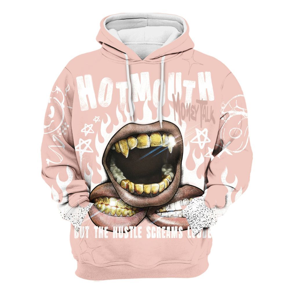 Hoodie To Match Low Legend Pink 11s - Mouth Burning Street Style All Over Print