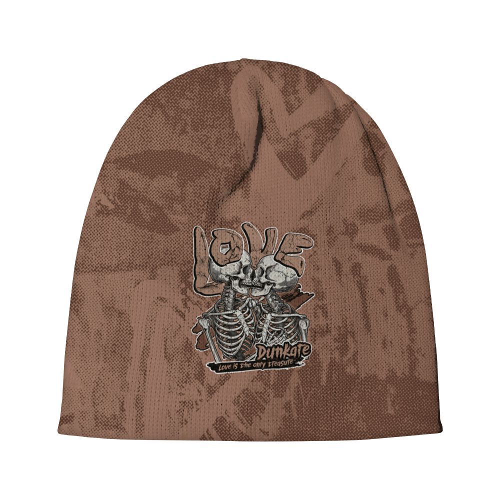 Beanie Hat To Match KD 4 Christmas - Skull Love Graphic