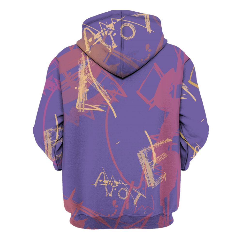 Hoodie To Match Book Sunset 1s - Allen Answer Skeleton Messyz All Over Print