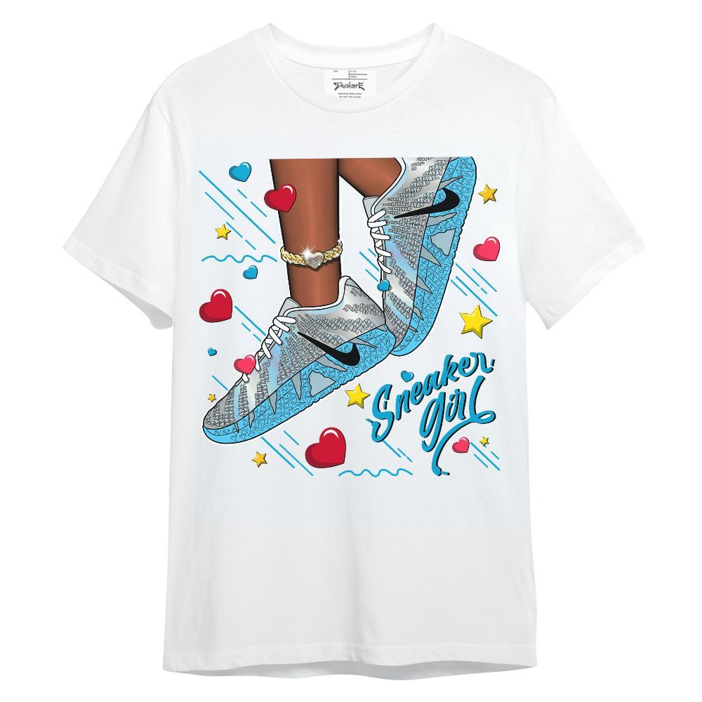 Shirt To Match Ja 3 Jurassic Park Metallic Silver - SNEAKER Girl Heart Flying Graphic