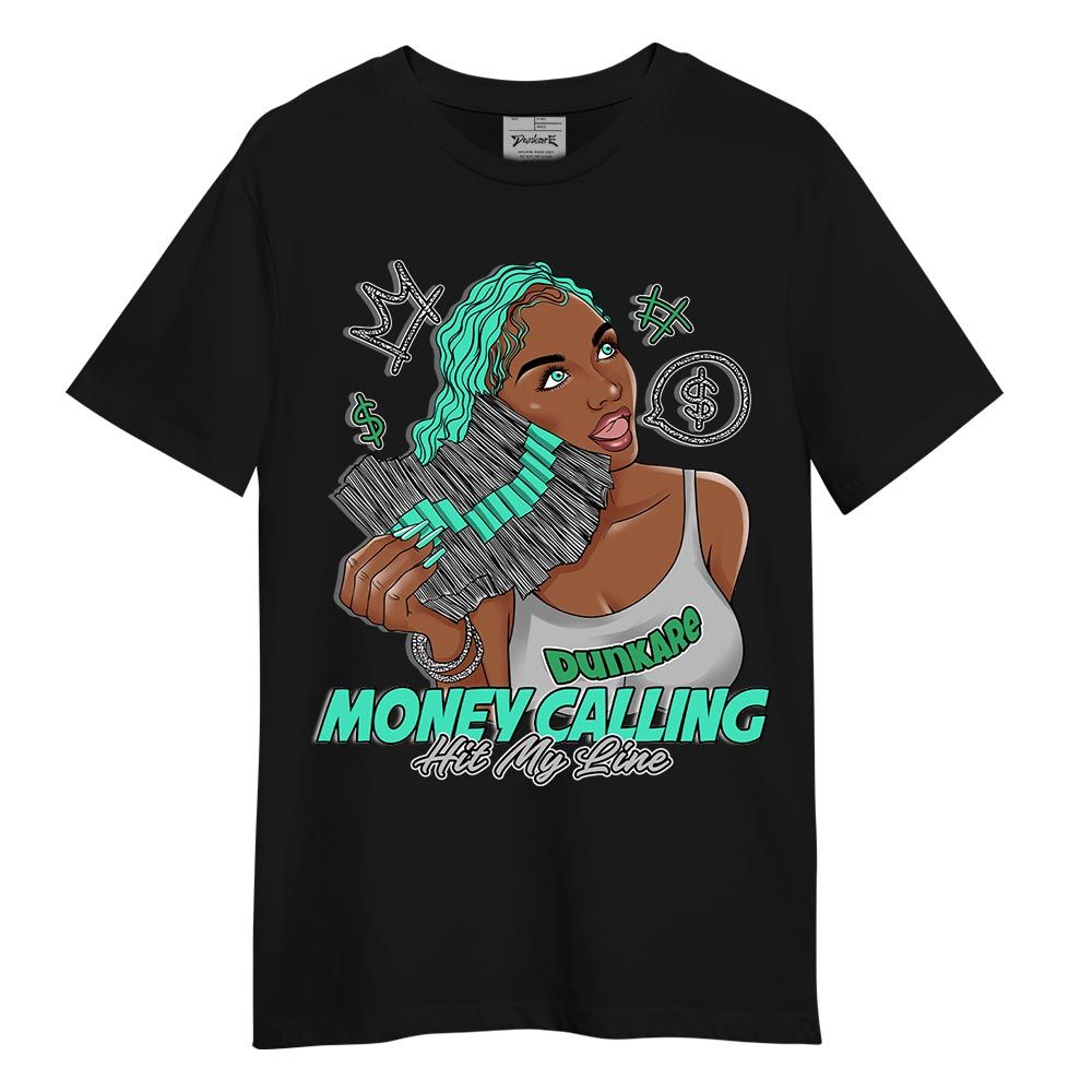 Shirt To Match Black Green Glow 3s - Moneycall Unique Shirt Unisex
