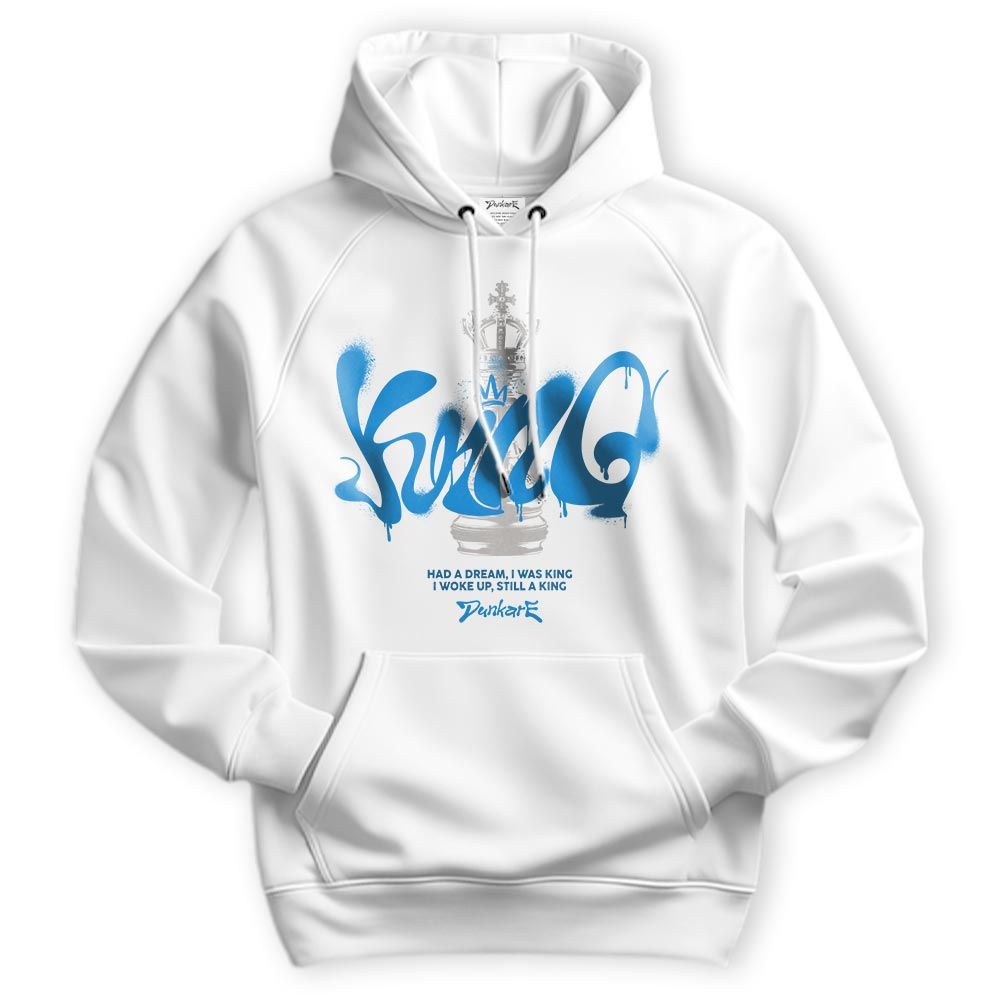 Sweatshirt To Match Industrial Blue 4s Hoodie - Graffiti Chess King Hoodie Unisex 0205 NMP