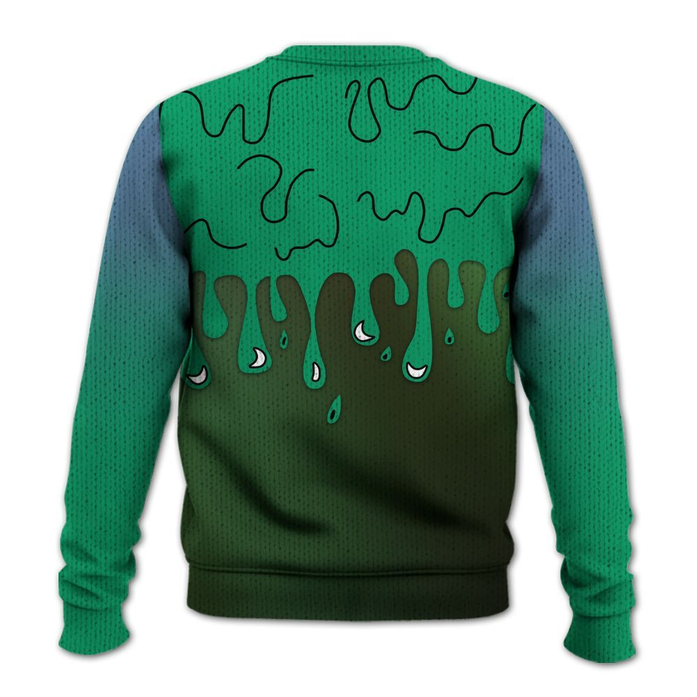 Sweater To Match Foamposite Pro Pine Green 2025 - Snake Trust No One Drip Graphic