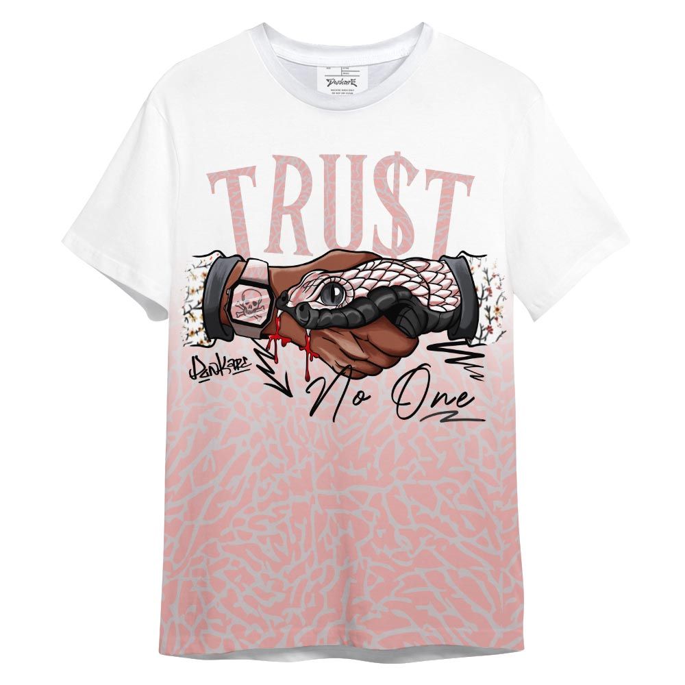 Dunkare Shirt Streetwear Snake Trust No One Drip, Red Stardust 3s T-Shirt, To Match Sneaker Red Stardust 3s Graphic Tee NCT