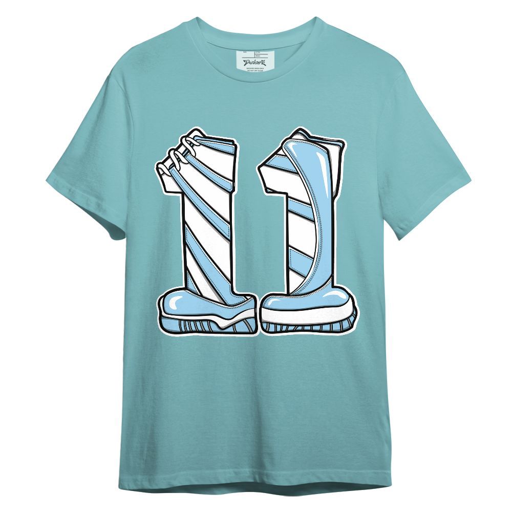 Shirt To Match Legend Blue 11s - Number JD 11s Unisex Shirt