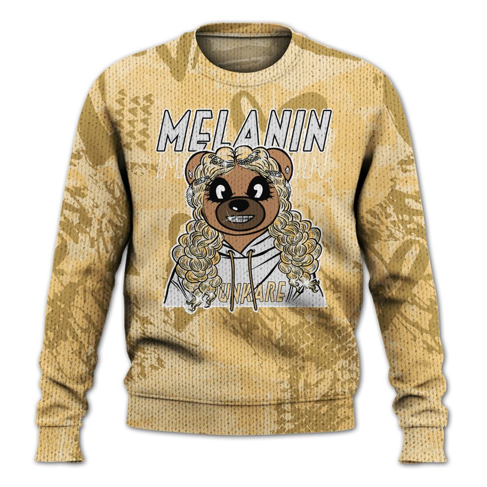 Knitted Sweater To Match Pearl 6s - Pigments Bear Heart Grunge