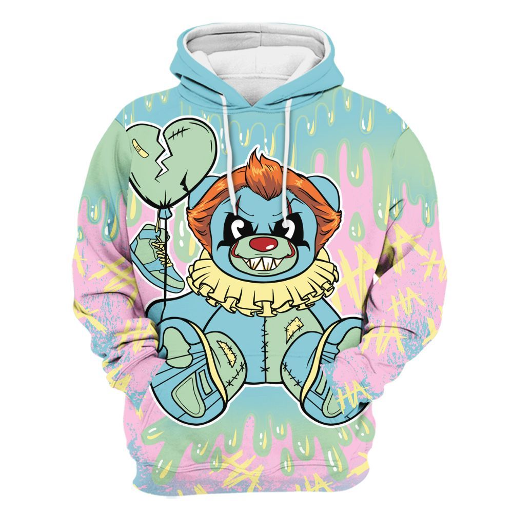 Hoodie To Match SB Dunk Low Visty - Shoe Game Bear Drip All Over Print