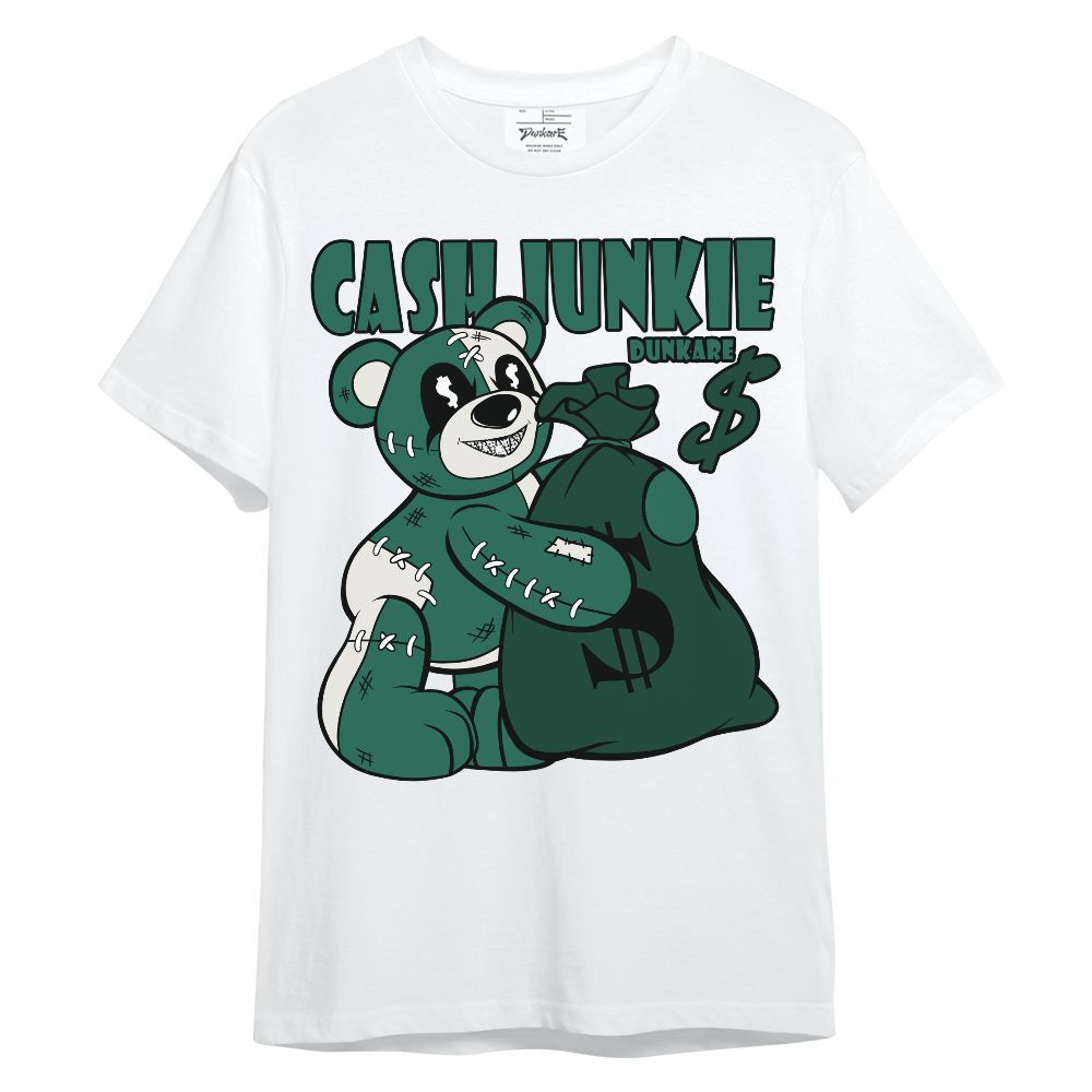 Shirt To Match Oxidized Green 4s - Cashs Junkie Bear Unisex Shirt