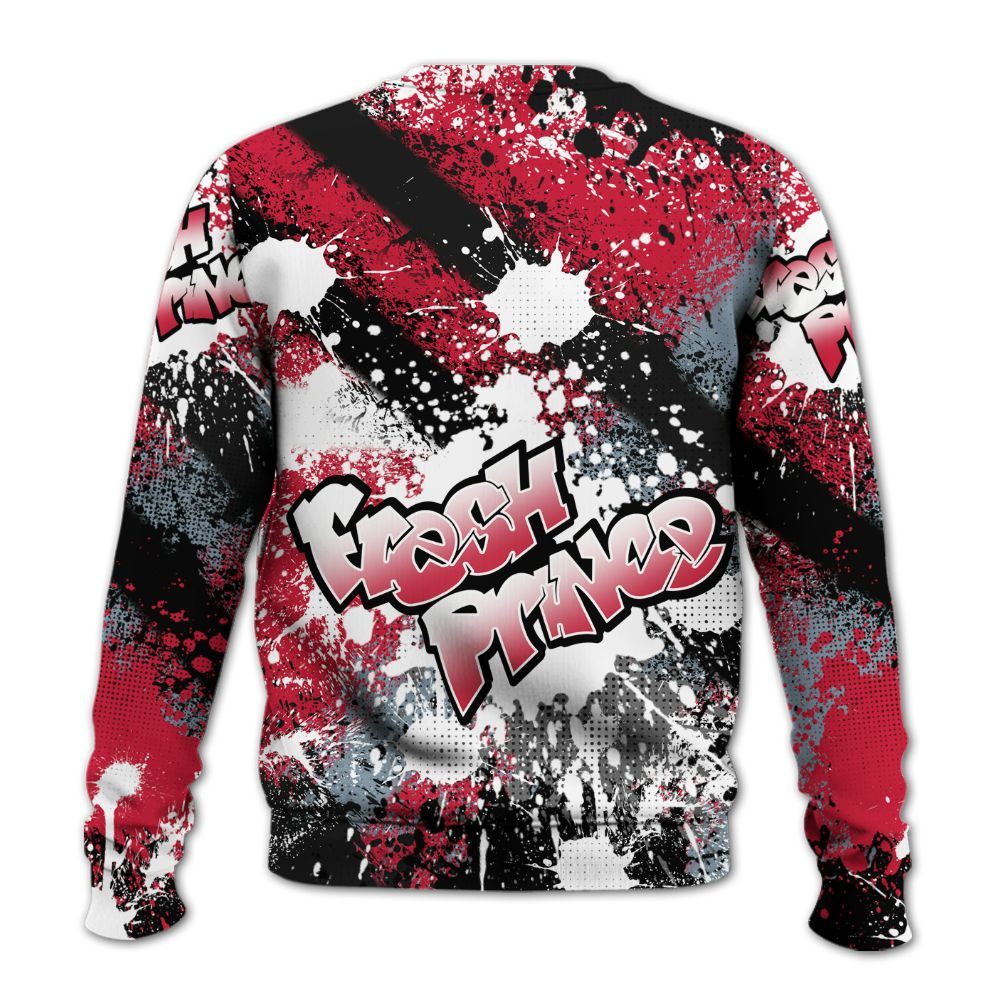 Sweatshirt To Match Retro Infrared Salesman 6s - Fresh Sneaker Lick All Over Print