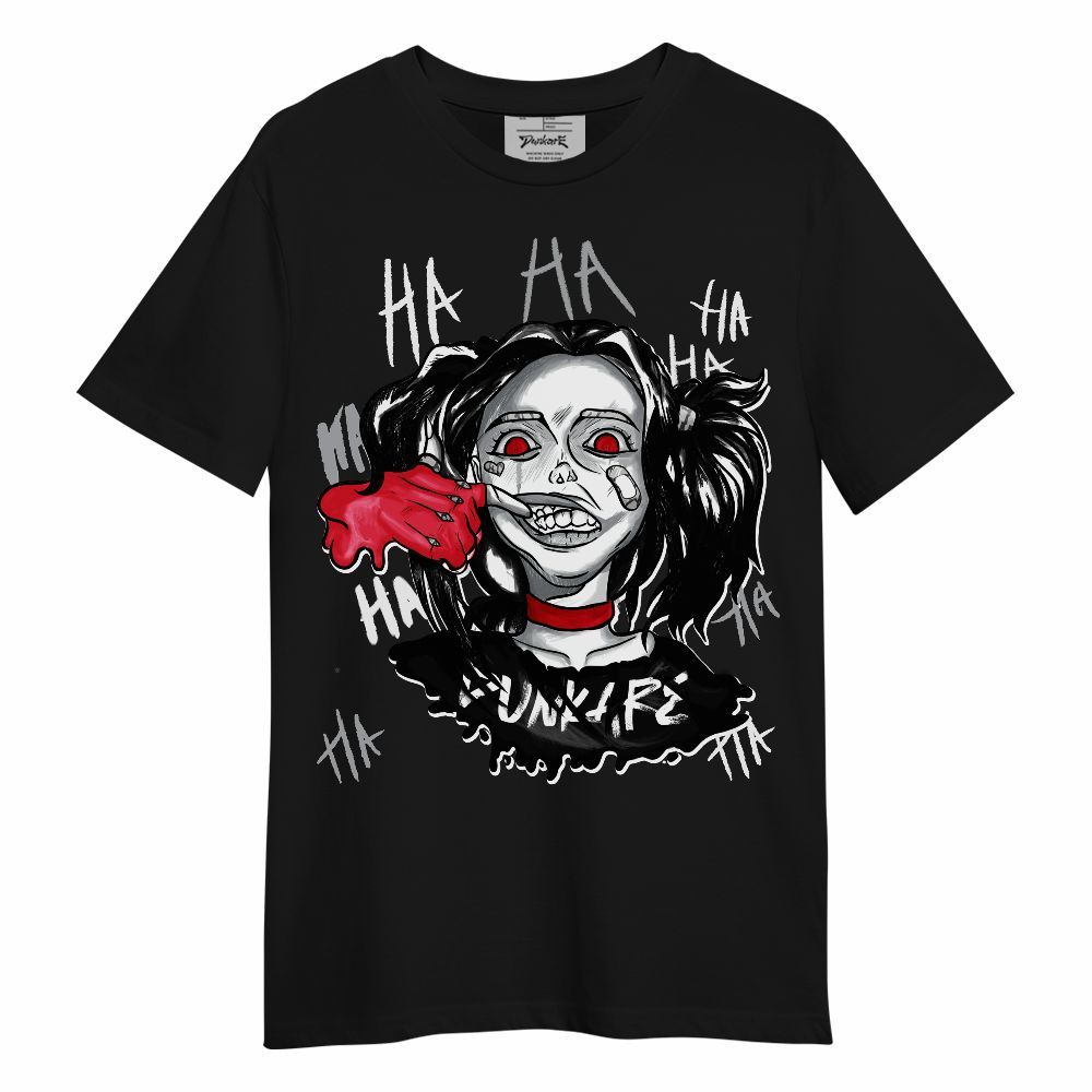 Shirt To Match Black Cement 3s - Bad Girl HAHA Unisex Shirt