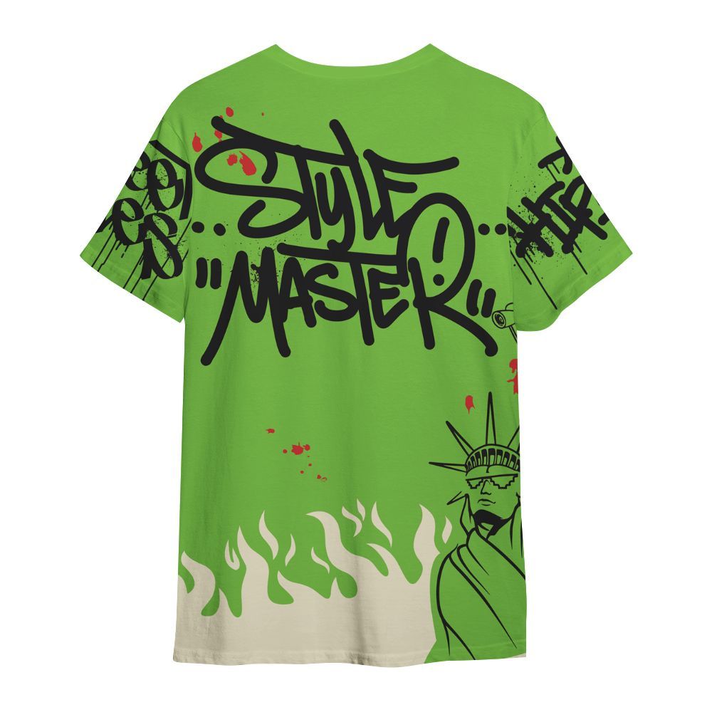 Shirt To Match Air Max Waffle SP Action Green - Graphic Fck Around Find Out All Over Print