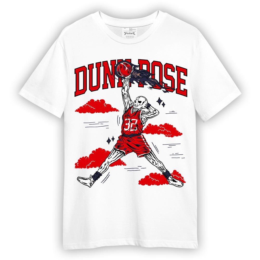 Shirt To Match Low OG Howard Bison 1s - Pose Skeleton Shirt Unisex