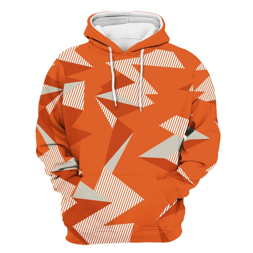 Hoodie To Match High OG Starfish 1s - Geometric Camouflage Pattern All Over Print